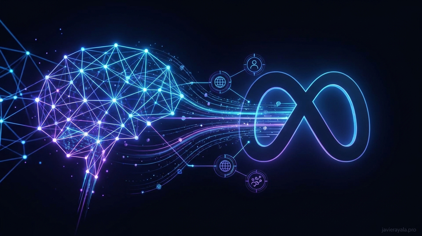 AI-powered Meta Ads targeting dashboard showing Advantage+ audiences for contractors.